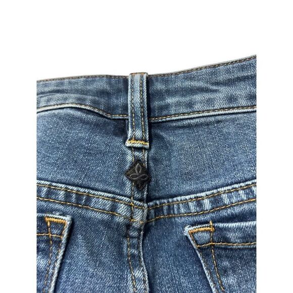 Prana Organic Cotton Button & Zip Fly Five Pocket Denim Jeans Blue Size 4/27 - Picture 6 of 11